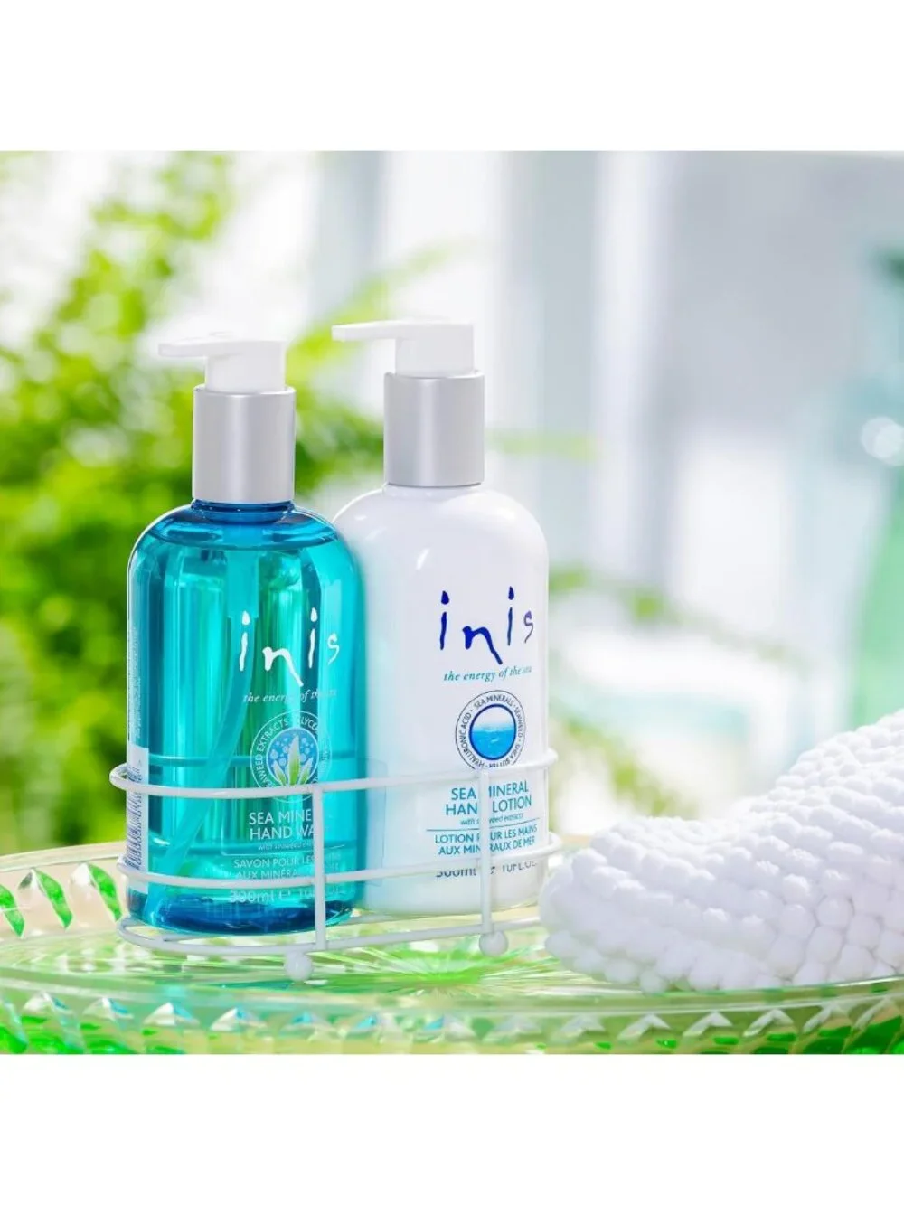 Ocean Fresh Hand Soap & Lotion Set with Caddy | Moisturizing Shea Butter